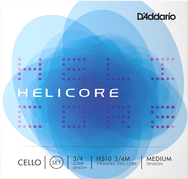 D'Addario �����ꥪ �������� HELICORE �إꥳ�� ���å� Medium Tension H510 3/4M