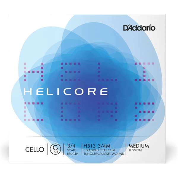 D'Addario ダダリオ チェロ弦 HELICORE ヘリコア G線 Medium Tension