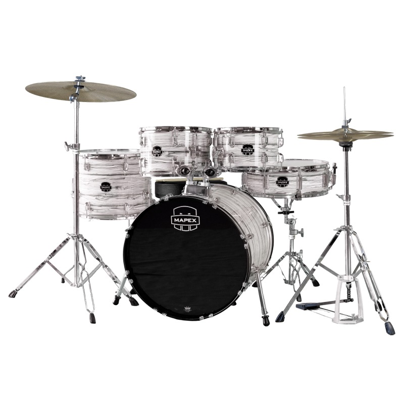 MAPEX COMET DRUM SET WHITE MARBLE WOOD �ᥤ�ڥå��� ����åȥ��꡼�� �ɥ�ॻ�å� �ۥ磻�ȥޡ��֥륦�å� CM5294FTCFI