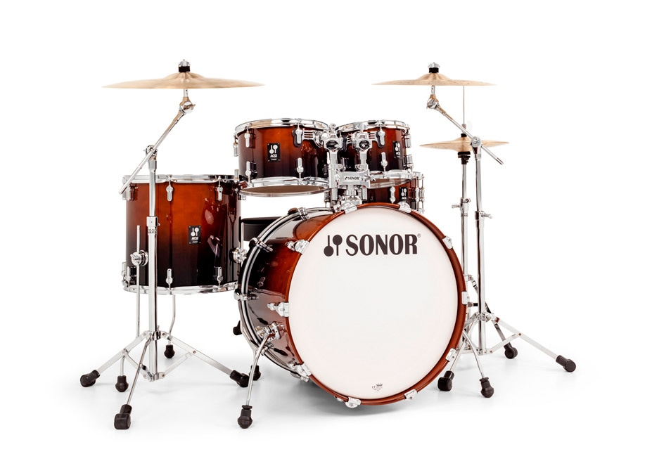 SONOR ソナー ドラムセット【 AQ2 “ステージ” 】 AQ2SG BRF(BrownFade)
