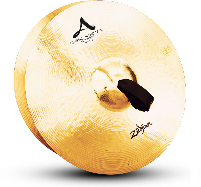 Zildjian ���른��� A Classic Orchestral 18" A ZILDJIAN CLASSIC ORCHESTRAL SELECTION MEDIUM LIGHT NAZL18COSML ��碌����Х� ���󥵡��ȥ���Х�