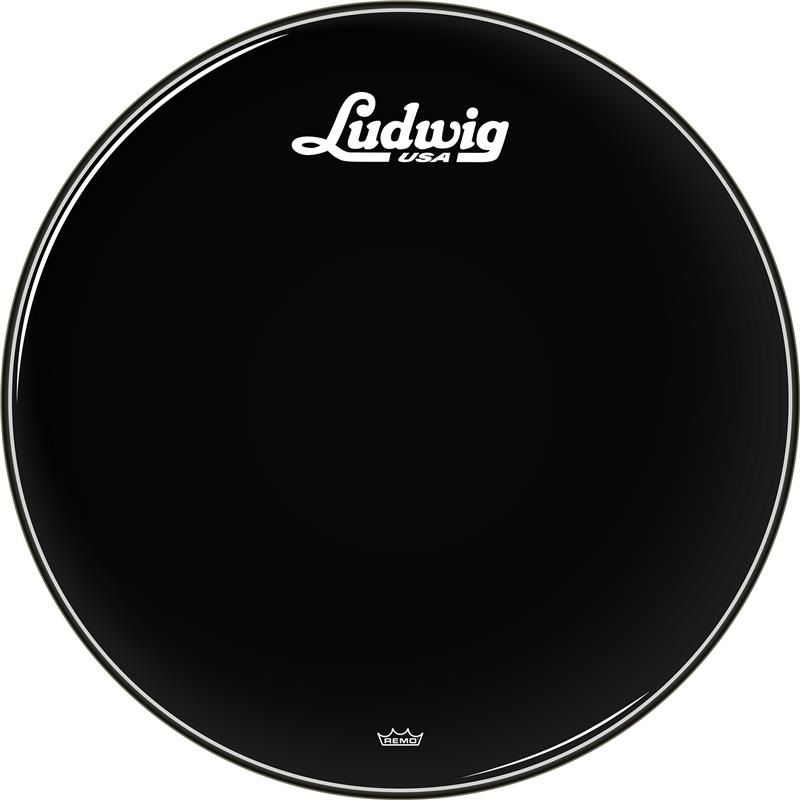 Ludwig LW1020P3ESV 20 HEAD EBONY STROKE HEAD EBONY SC LOGO BLACK ������ץȥ��� ��ǥ��å� REMO���� ��������إå� 20����� �ɥ��إå� �Х��ɥ����
