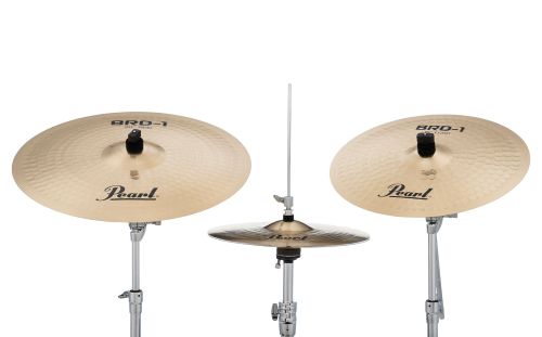 Pearl パール BRD-1 BRD1 ブラス シンバルセット ケース付 20インチ
