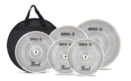 Pearl �ѡ��� BRD-S BRDS Low Volume Cymbals �������� ����Х륻�å� �������� 20����� �饤��+16�����+18����� ����å���+14����� �ϥ��ϥå�
