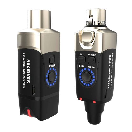 ‼️大型連休中限定価格‼️【✨️超美品✨️】【U3M】消音機能付き Xvive マイクロフォンXV-U3 U3 マイクロフォンデジタルワイヤレス
