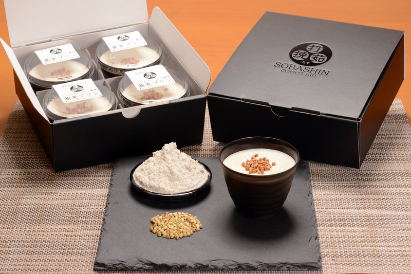 そば・蕎麦プリンギフトセット〈冷凍便〉