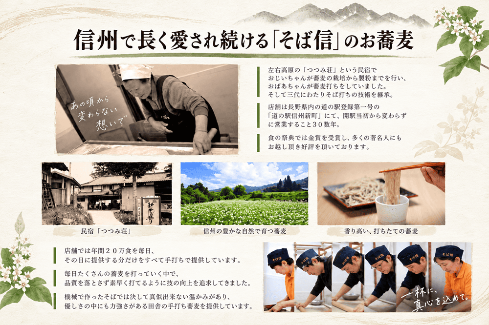 信州そばギフトセット 6人前〈冷凍便〉