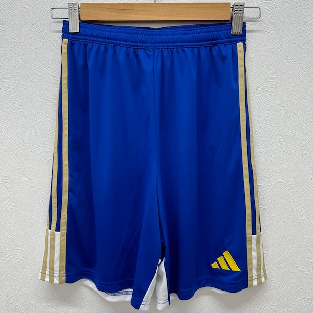 アディダス (adidas) ハンドボールウエア ソブエオリジナルパンツ2 ハーフパンツ 短パン (23aw) ブルー×サンド AJP-PANTS2-BLUSAND