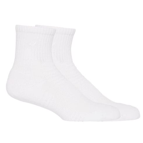 アシックス (asics) ハンドボール 靴下ソックス18 はき口～かかとまでの長さ18cm (24ss) ホワイト×ホワイト 23-29cm対応 3033B871-104