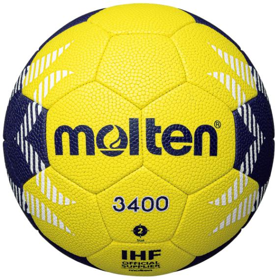 molten モルテン ハンドボール 練習球 2号球 H2A3400-YN 高校女子 24SS
