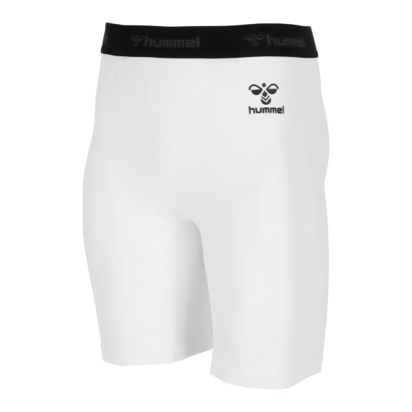 hummel（ヒュンメル）ハンドボール フィットインナーパンツ メンズ ショートタイツアンダーパンツ サッカー トレーニング ランニング ジム HAP6038P-10 ホワイト