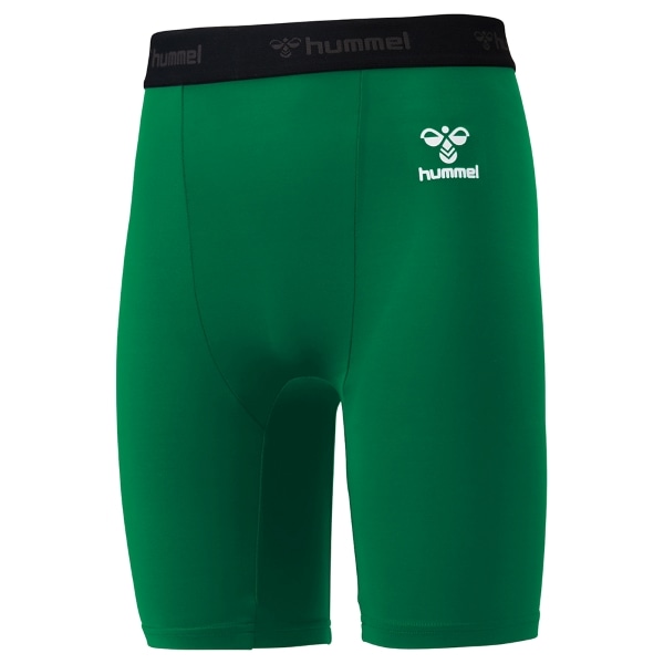 hummel（ヒュンメル）ハンドボール フィットインナーパンツ メンズ ショートタイツアンダーパンツ サッカー トレーニング ランニング ジム HAP6038P-56 グリーン