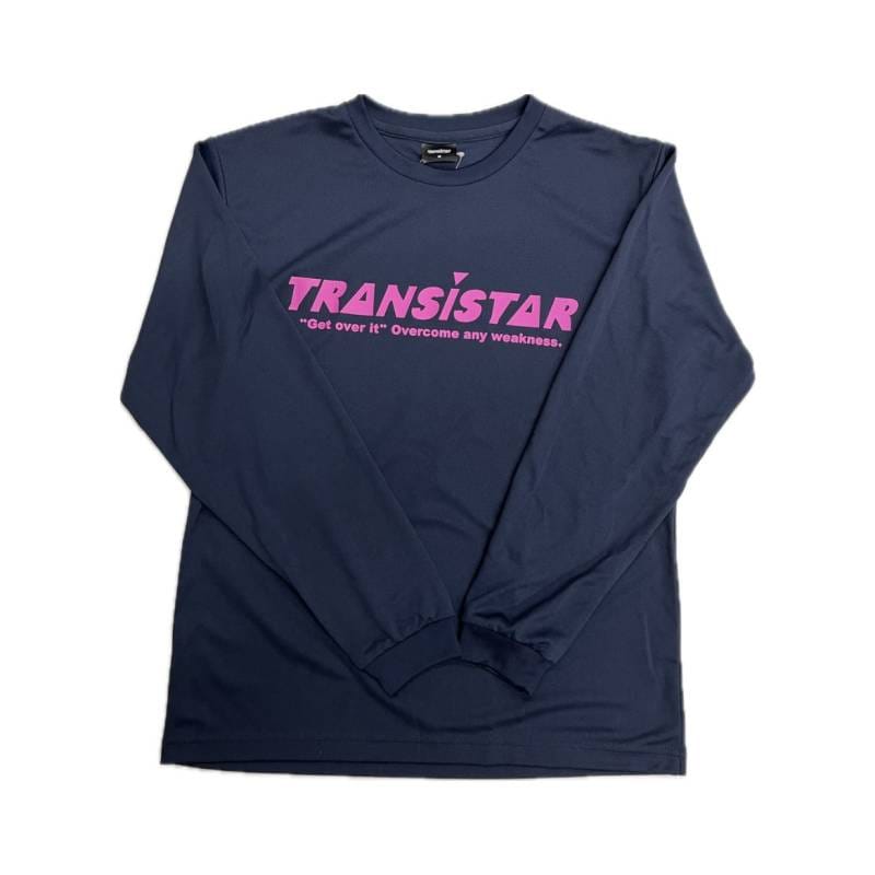 トランジスタ (TRANSISTAR) ハンドボール プラシャツ LSシャツ 長袖Tシャツ ネイビー ロングスリーブ HB00TS02-NAV