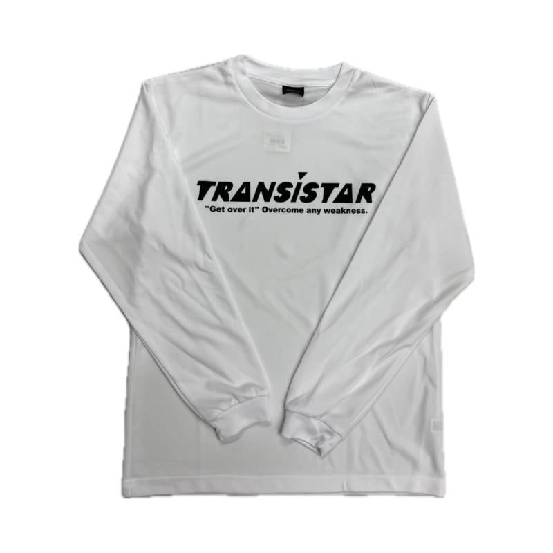 トランジスタ (TRANSISTAR) ハンドボール プラシャツ LSシャツ 長袖Tシャツ ホワイト ロングスリーブ HB00TS02-WHT