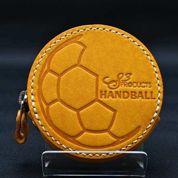 ソブエオリジナルハンドボールコインケース 手作りコインケース SKL-101HBN-YEL イエロー