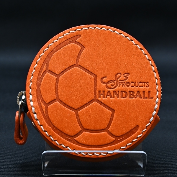 ソブエオリジナルハンドボールコインケース 手作りコインケース SKL-101HBN-ORN オレンジ