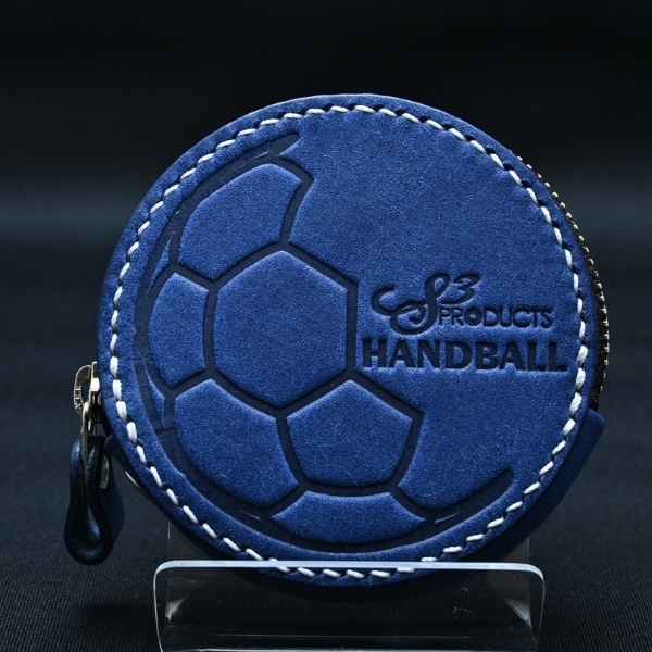ソブエオリジナルハンドボールコインケース 手作りコインケース SKL-101HBN-BLU ブルー