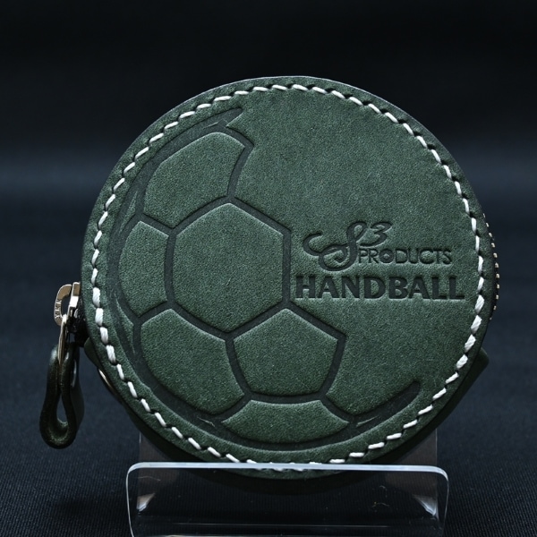 ソブエオリジナルハンドボールコインケース 手作りコインケース SKL-101HBN-GRN グリーン