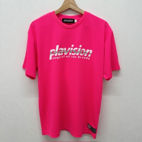 プラヴィジョン（plavision） ハンドボール ソブエオリジナル プラクティスシャツ PLA25SS-2-PIN 蛍光ピンク 練習着