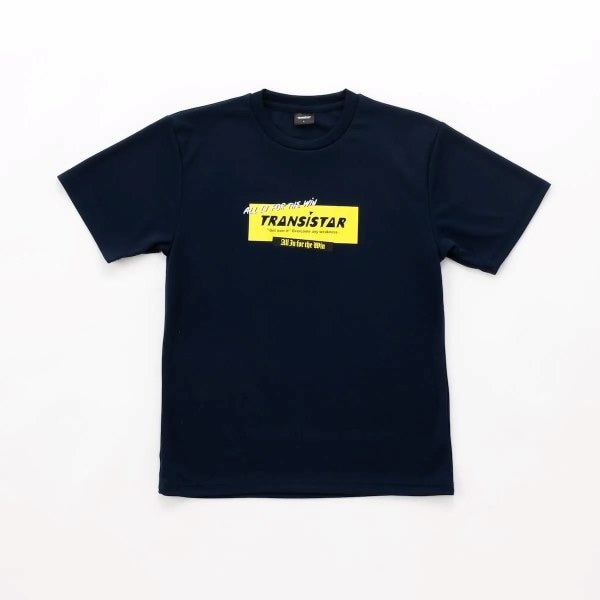 トランジスタ (TRANSISTAR) ハンドボールウエア 半袖Tシャツ プラクティスシャツ HB25TS09-NAV ネイビー SLOGAN