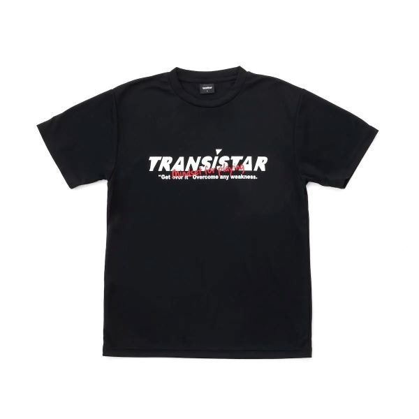 トランジスタ (TRANSISTAR) ハンドボールウエア 半袖Tシャツ プラクティスシャツ HB25TS10-BLK ブラック MANUEL