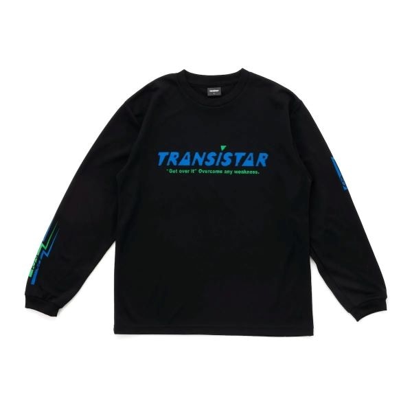 トランジスタ (TRANSISTAR) ハンドボール プラシャツ LSシャツ 長袖Tシャツ ロンT  HB25TS13-BLK ブラック SPEED 25FW