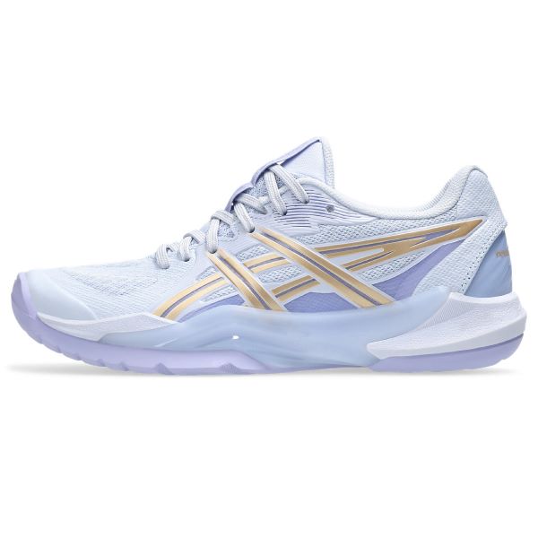 アシックス (asics) ハンドボール インドアシューズ POWERBREAK FF パワーブレイク レディース パープル×ゴールド 1072A104-401 25FW