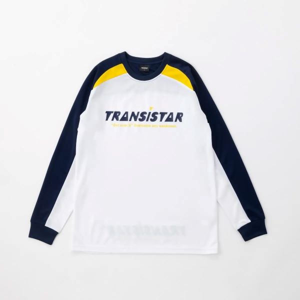 トランジスタ (TRANSISTAR) ハンドボールウエア ゲームシャツ 長袖Tシャツ ホワイト HB25AT02-WHT VICTORY