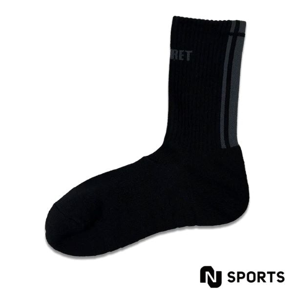 Nogret(ノグレット) ハンドボール ミドルソックス  nog-socks-blk ブラックソックス