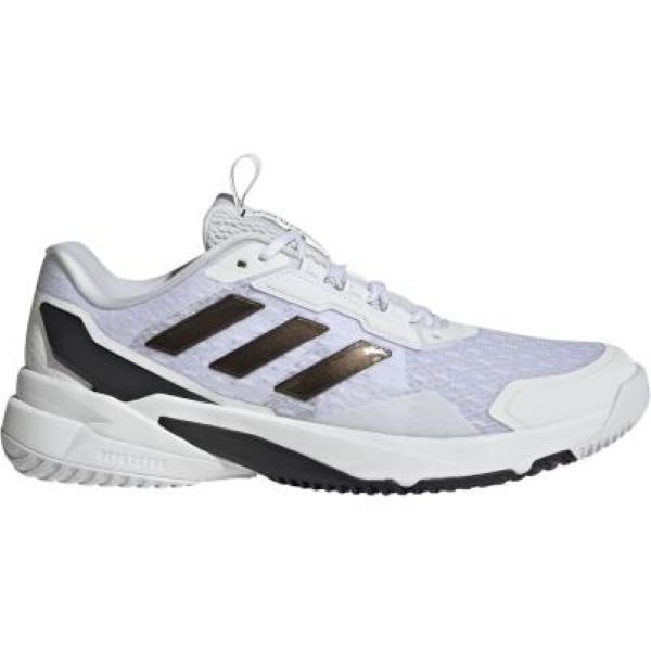 アディダス (adidas) ハンドボールシューズ インドアシューズ クレイジーフライト6M ホワイトブラック メンズ 61 CRAZYFLIGHT6M KJ1556 室内用 体育館用