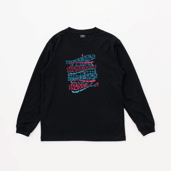 トランジスタ (TRANSISTAR) ハンドボール プラシャツ LSシャツ 長袖Tシャツ ロンT  HB26TS01-BLK ブラック STRUCTURE