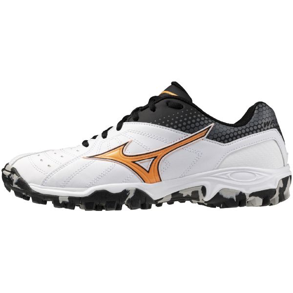 ミズノ(mizuno) ハンドボールシューズ Wave Gaia3 ウエーブガイア3 X1GD185051 ホワイトオレンジ 屋外用 外用 アウトシューズ 26SS