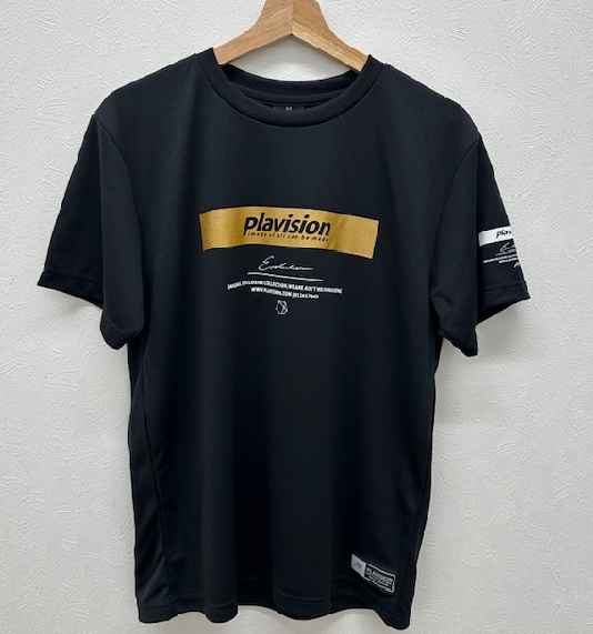 プラヴィジョン plavision ハンドボール ソブエスポーツオリジナル プラクティスシャツ PLA26SS-1 BK ブラック 練習着 半袖 Tシャツ