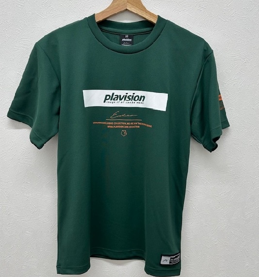 プラヴィジョン plavision ハンドボール ソブエスポーツオリジナル プラクティスシャツ PLA26SS-1 GR グリーン 練習着 半袖 Tシャツ