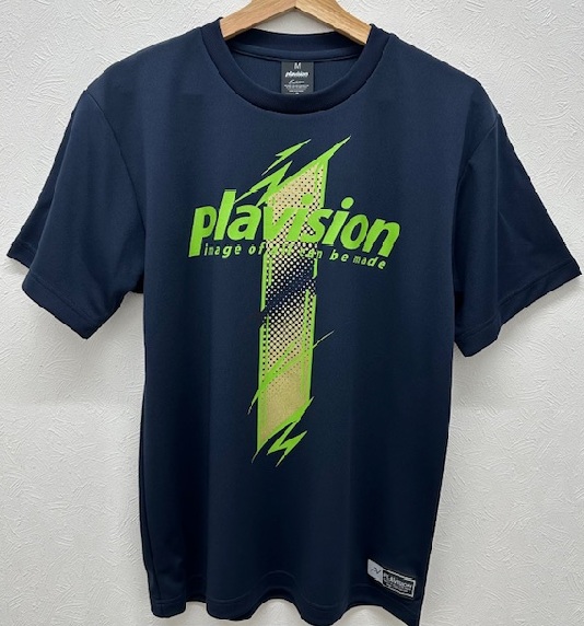 プラヴィジョン plavision ハンドボール ソブエスポーツオリジナル プラクティスシャツ PLA26SS-2 NV ネイビー 練習着 半袖 Tシャツ
