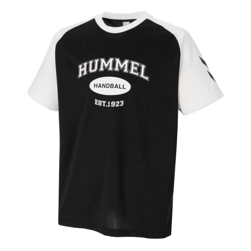ヒュンメル (hummel) ハンドボールウェア トレーニングウエア スポーツウエア HB BASIC プラクティスシャツ プラシャツ 半袖Tシャツ メンズ (26ss) ブラック S-XO HAP1240-90