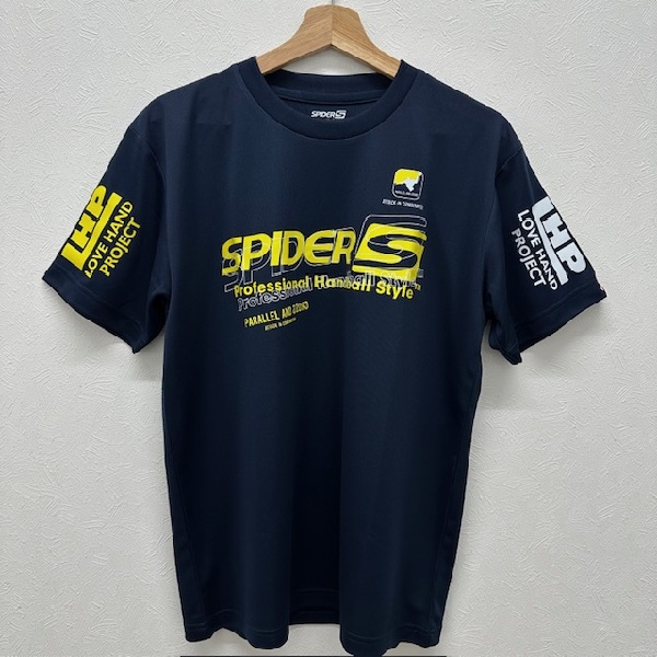 スパイダー spider ハンドボール ソブエスポーツオリジナル プラクティスシャツ SP-24KHDT01 NV ネイビー 練習着 半袖 Tシャツ 26ss