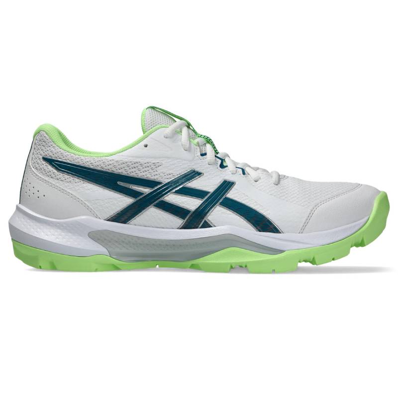 アシックス (asics) ハンドボール アウトシューズ GEL-PEAKE3 ゲルピーク3 ユニセックス (26ss) ホワイト×ダークティール 22.5-30.0cm スタンダードラスト 1113A057-103