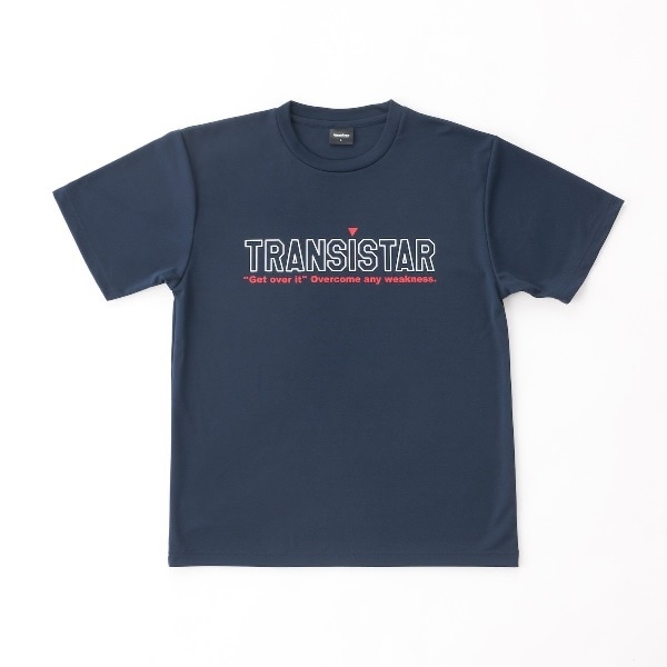 【ネコポス対応可】トランジスタ TRANSISTAR ハンドボール ウェア 半袖 Tシャツ プラクティスシャツ HB DRY S/S T-shirts_SUPER SHOOTER5 HB26TS03 NV ネイビー 26ss
