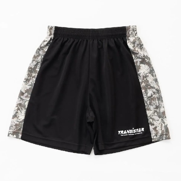 トランジスタ TRANSISTAR ハンドボールウエア ゲームパンツ ハーフパンツ HB GAME PANTS LEAF CAMO HB26AP01 BKKH ブラック×カーキ 26aw