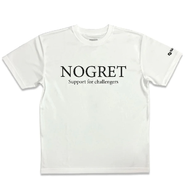 ノグレット Nogret ハンドボールウエア トレーニングウエア Tシャツ プラクティスシャツ T-shirt model GUP WH ホワイト 26aw
