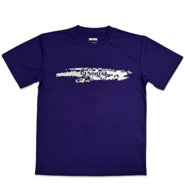 ノグレット Nogret ハンドボールウエア トレーニングウエア Tシャツ プラクティスシャツ T-shirt model BC DPL ディープパープル 26aw