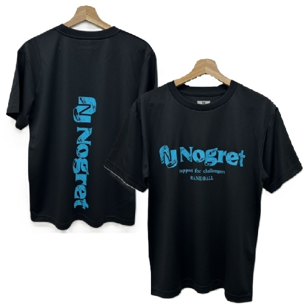 ソブエスポーツオリジナル ノグレット Nogret ハンドボールウエア トレーニングウエア Tシャツ プラクティスシャツ Nog-26FW-1 BK ブラック 26aw
