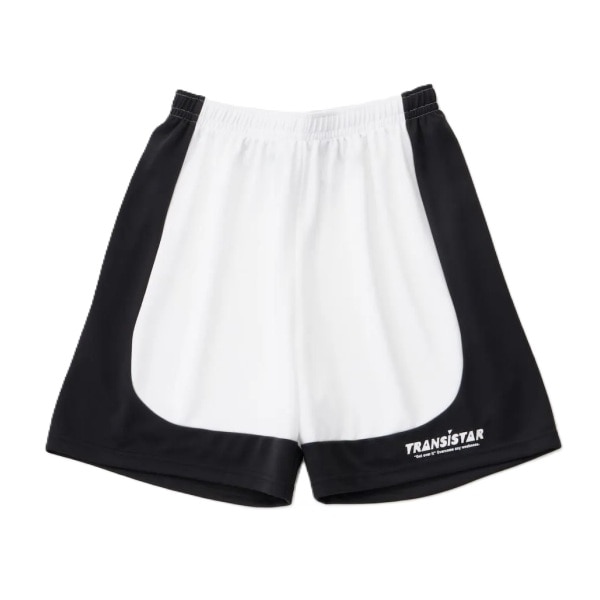 【TEDAMA限定】トランジスタ TRANSISTAR ハンドボールウエア ゲームパンツ ハーフパンツ HB GAME PANTS ROUND HB26AP02 WHBK ホワイト×ブラック 26aw