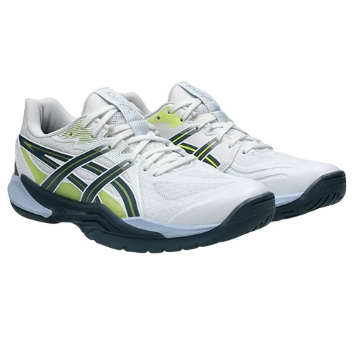 アシックス (asics) ハンドボール インドアシューズ POWERBREAK FF パワーブレーク (26aw) ホワイトxネイビー 25.0-30.0cm スタンダードラスト 1071A101-105
