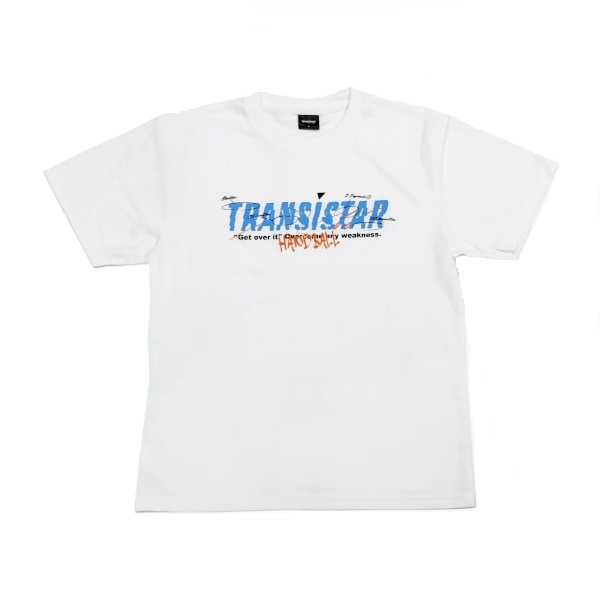 トランジスタ TRANSISTAR ハンドボール ウェア 半袖 Tシャツ プラクティスシャツ HB DRY S/S T-shirts COMBINE HB26TS10 WH ホワイト 26aw