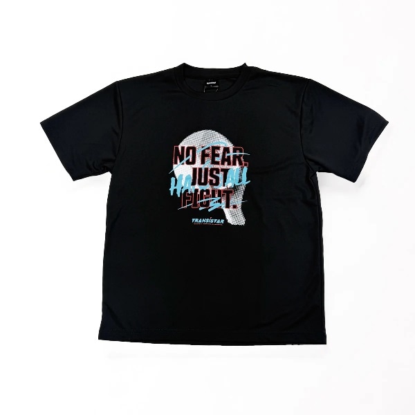 トランジスタ TRANSISTAR ハンドボール ウェア 半袖 Tシャツ プラクティスシャツ HB DRY S/S T-shirts FIGHTER HB26TS09 BK ブラック 26aw