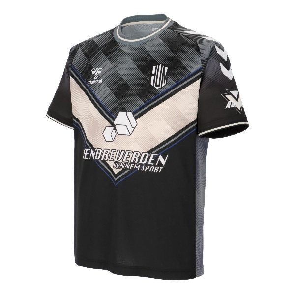 ヒュンメル hummel ハンドボール トレーニングウエア スポーツウェア プラクティスシャツ プラシャツ 半袖Tシャツ HAP1249 90 ブラック 26aw 吸汗速乾