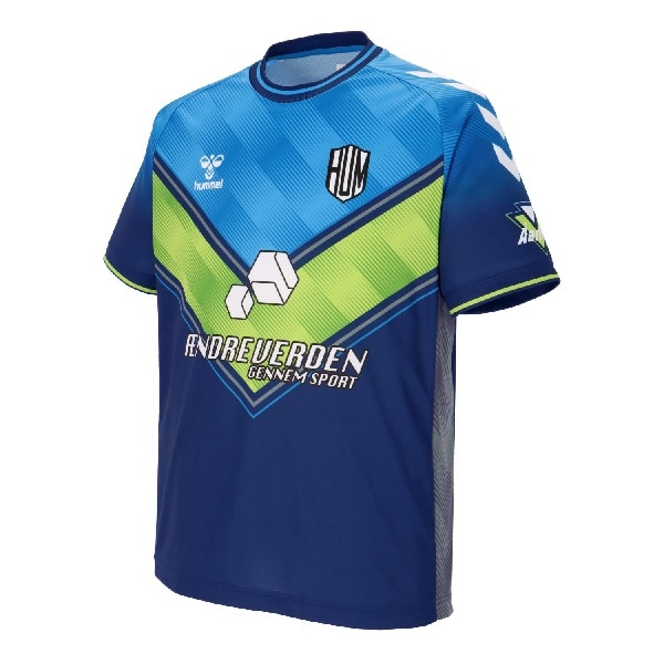 ヒュンメル hummel ハンドボール トレーニングウエア スポーツウェア プラクティスシャツ プラシャツ 半袖Tシャツ HAP1249 70 ネイビー 26aw 吸汗速乾