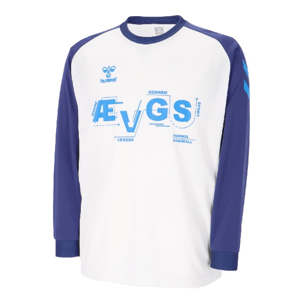 ヒュンメル hummel ハンドボール トレーニングウエア スポーツウェア プラクティスシャツ プラシャツ 長袖シャツ HB BASIC L/S HAP7255 10 ホワイト 26aw 吸汗速乾